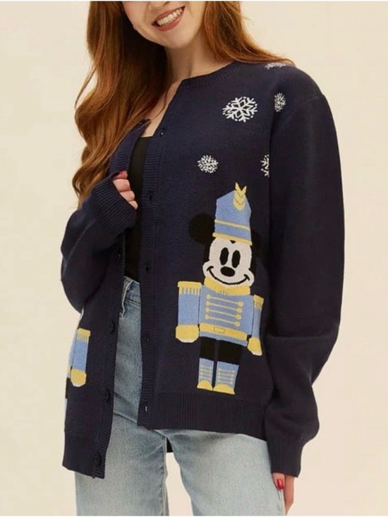Disney Sweaters - Disney Christmas - MICKEY NUTCRACKER CARDIGAN (4x)